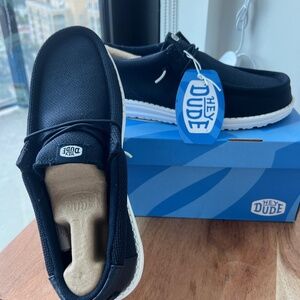 Hey Dude Blue Loafers